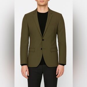 Hugo Boss KARL 232X Modern Fit Super-Flex Suit Jacket Size 36 Short - NWT